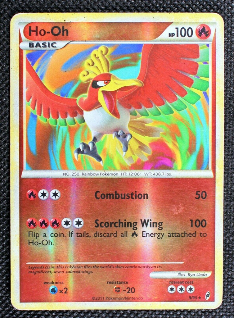 Reverse Holo Ho-Oh 9/95, Call of Legends Pokémon card