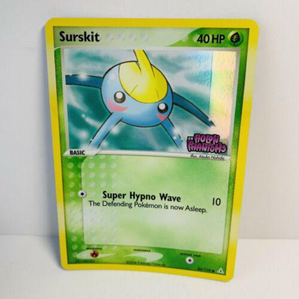 Reverse Holo Surskit 82/110, Holon Phantoms Pokémon card