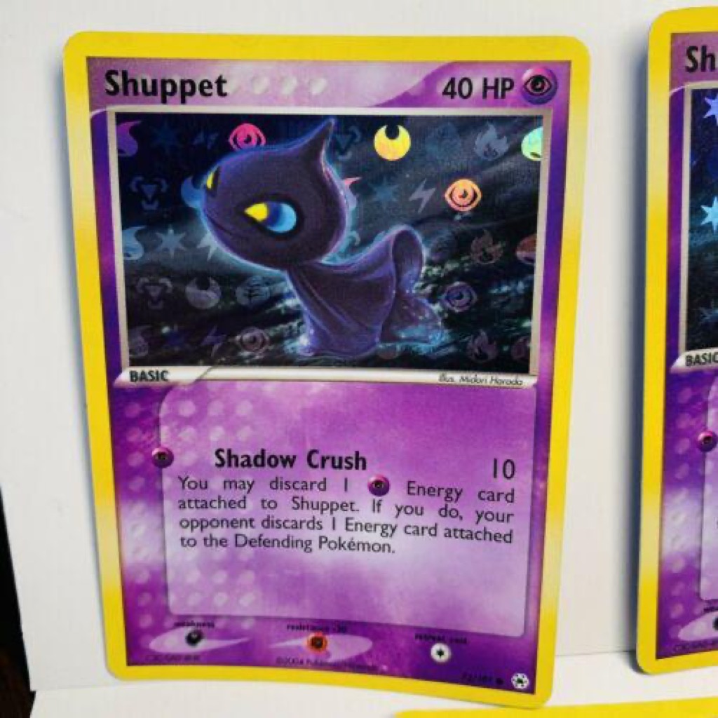 Reverse Holo Shuppet 72/101, Hidden Legends Pokémon card
