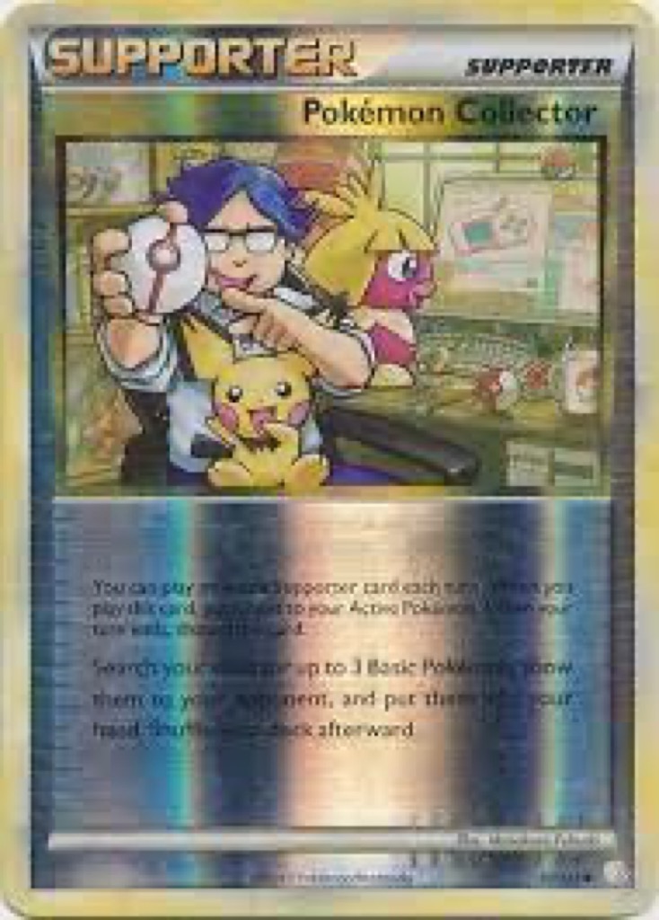 Reverse Holo Pokémon Collector 97/123, HeartGold & SoulSilver Pokémon card