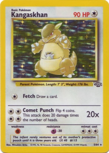 Kangaskhan 5/64 from Jungle