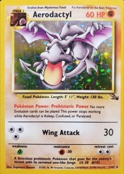 Aerodactyl 1/62, Fossil
