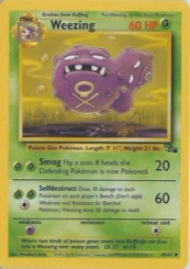 Weezing 45/62, Fossil