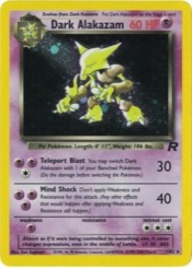 Dark Alakazam 1/82, Team Rocket