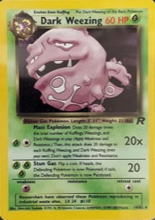 Dark Weezing 14/82, Team Rocket