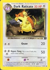 Dark Raticate 51/82, Team Rocket