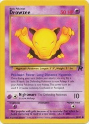 Drowzee 54/82, Team Rocket