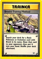 Brock's Training Method 106/132 Gym Heroes
