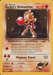 Rocket's Hitmonchan 11/132 Gym Heroes