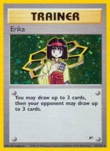 Erika 16/132 from Gym Heroes