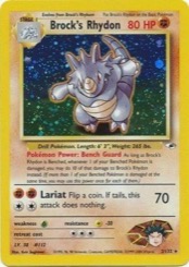 Brock's Rhydon 2/132 Gym Heroes