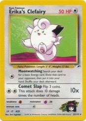 Erika's Clefairy 25/132 Gym Heroes