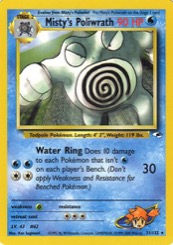 Misty's Poliwrath 31/132 Gym Heroes