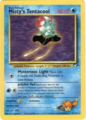 Misty's Tentacool 32/132 Gym Heroes