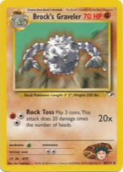Brock's Graveler 40/132 Gym Heroes