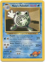 Misty's Poliwhirl 53/132 Gym Heroes