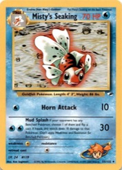 Misty's Seaking 55/132 Gym Heroes