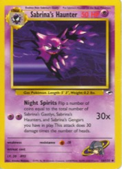 Sabrina's Haunter 58/132 Gym Heroes