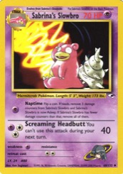 Sabrina's Slowbro 60/132 Gym Heroes