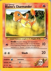 Blaine's Charmander 61/132 Gym Heroes