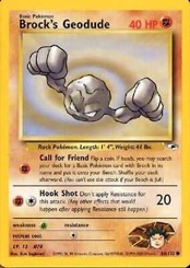Brock's Geodude 66/132 Gym Heroes