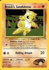 Brock's Sandshrew 71/132 Gym Heroes