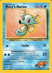 Misty's Horsea 86/132 Gym Heroes