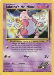 Sabrina's Mr. Mime 94/132 Gym Heroes