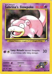 Sabrina's Slowpoke 95/132 Gym Heroes
