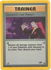 Giovanni's Last Resort 105/132 Gym Challenge
