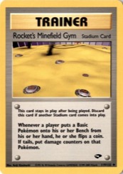 Rocket's Minefield Gym 119/132 Gym Challenge