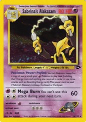 Sabrina's Alakazam 16/132 Gym Challenge