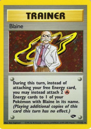 Blaine 17/132 from Gym Challenge