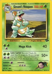 Giovanni's Nidoqueen 23/132 Gym Challenge