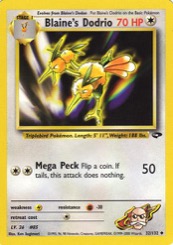 Blaine's Dodrio 32/132 Gym Challenge