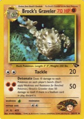 Brock's Graveler 34/132 Gym Challenge