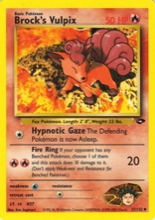 Brock's Vulpix 37/132 Gym Challenge