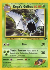 Koga's Golbat 46/132 Gym Challenge