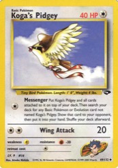 Koga's Pidgey 49/132 Gym Challenge