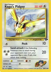 Koga's Pidgey 80/132 Gym Challenge