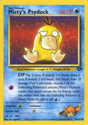 Misty's Psyduck 90/132 Gym Challenge