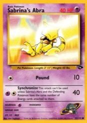 Sabrina's Abra 93/132 Gym Challenge