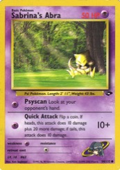 Sabrina's Abra 94/132 Gym Challenge