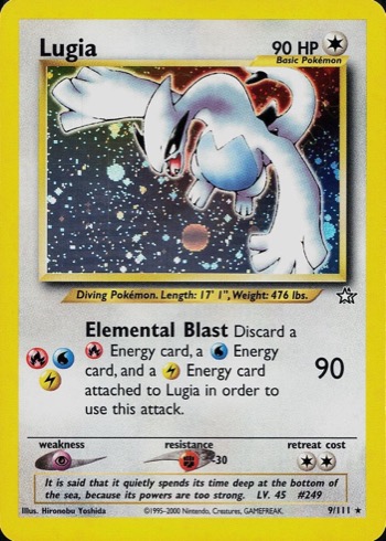 Lugia 9/111 from Neo Genesis