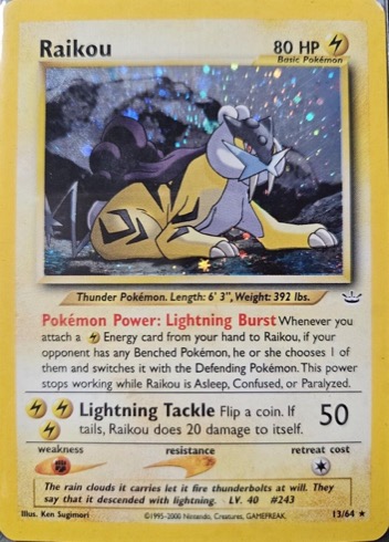 Raikou 13/64 from Neo Revelation