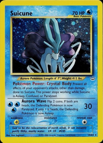 Suicune 14/64 from Neo Revelation