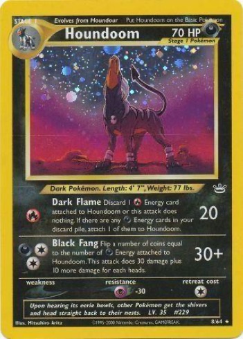 Houndoom 8/64 from Neo Revelation