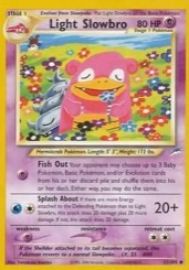 Light Slowbro 51/105, Neo Destiny