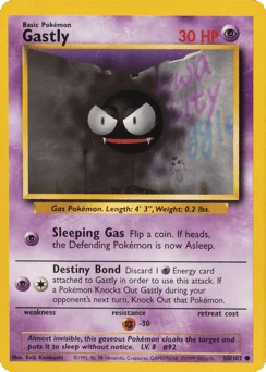 Gastly 50/102, Base Set