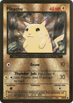Pikachu from Base Set